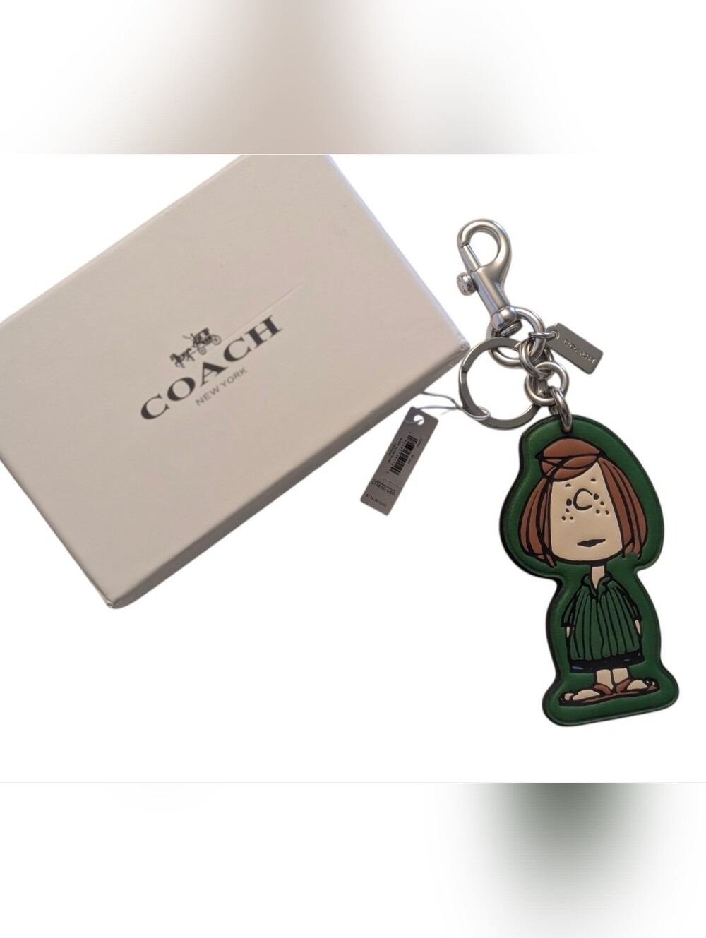 Coach X Peanuts Peppermint Patty Bag Charm